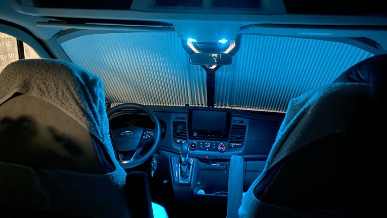 LED Ambientebeleuchtung Ford Transit Wohnmobil Benimar